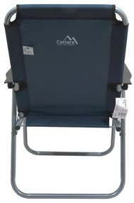 Sedia da campeggio pieghevole blu