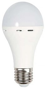 Lampadina Led di Emergenza E27 A70 a bulbo 9W Anti Black-Out Bianco freddo 6400K V-TAC