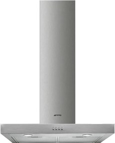 Cappa da parete SMEG KATE600EX, 60cm, Inox, 581m³/h, LED
