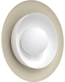 Applique POPPI 1xG9/8W/230V beige/bianco
