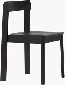 Sedia impilabile in legno di quercia Blueprint