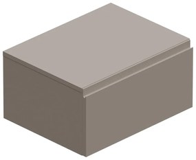 Mobile da bagno sotto lavabo L 60.3 x H 30 x P 46 cm beige, 1 cassetto Step