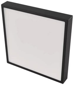 Plafoniera LED LED/28,5W/230V 3000/3500/4000K 30x30 cm nera