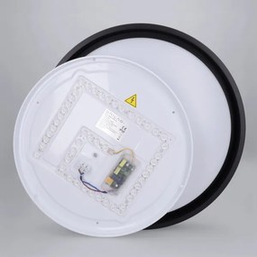 Brilagi - Lampada dimmerabile MATTEO LED/48W/230V 3000-6500K Ø 41 cm nero + telecomando