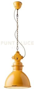 Sospensione industrial giallo c1755(vig)