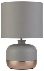 Searchlight EU700820 - Lampada da tavolo 1xE14/7W/230V grigio