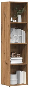 Libreria Rovere Artigianale 36x30x143 Cm Legno Multistrato /