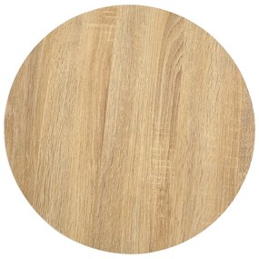 Tavolo da bistrot marrone chiaro 40 cm in mdf