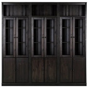 Vetrina in legno di pino marrone 518x223 cm Anita - Støraa