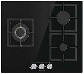 Piano cottura a Gas Hisense GG633B 60 cm 3F