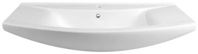 Aqualine - Lavabo da incasso ZERO 97x51 cm ceramica/bianco