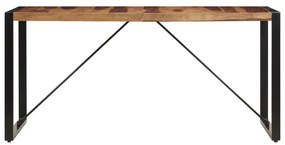 Tavolo da Pranzo 140x70x75 cm in Legno Massello di Sheesham