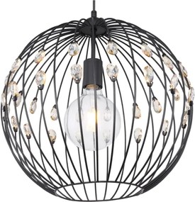 Globo 16029H1 - Lampadario a sospensione HANAKO 1xE27/60W/230V Ø 40 cm