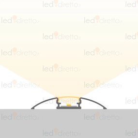 Profilo Calpestabile 2m (per striscia LED) Variante Lunghezza Profilo 2 metro