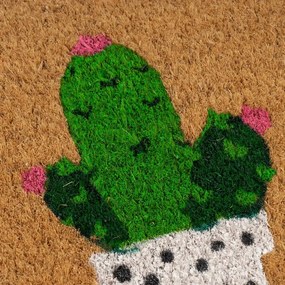 Stuoia di cocco 25x75 cm Cactus - Casa Selección