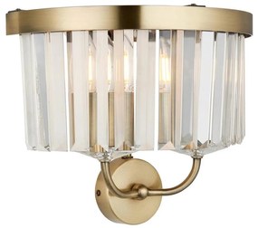 Endon 106450 - Applique CHESTERFIELD 2xE14/6W/230V ottone