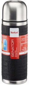 Tefal - Thermos con tazza 0,5 l SENATOR acciaio inossidabile/nero