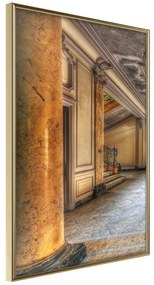 Poster  Foyer  Cornice Quadri Cornice d'oro, Larghezza x Altezza Home decor 20x30