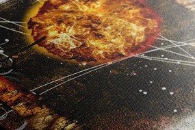 Quadro su tela – Sole africano