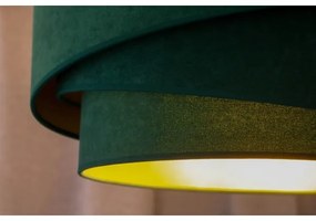 Duolla - Lampadario a plafone KOBO 1xE27/15W/230V diametro 45 cm verde