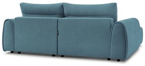 Divano angolare blu Aden – Bobochic Paris