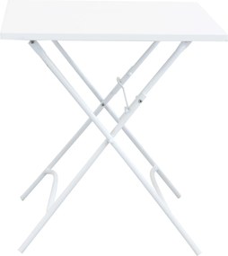 ROMANUS - tavolo da giardino quadrato pieghevole in ferro