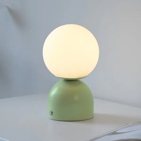 Schöner Wohnen 19218-43 - Lampada da tavolo LED dimmerabile RUDI LED/1,2W/5V verde