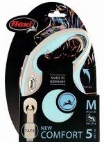 Guinzaglio per Cani Flexi NEW COMFORT Taglia S Azzurro Chiaro