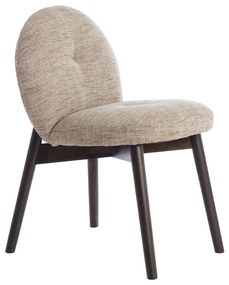 Set di sedie da pranzo beige in imbottito 2 pz Sinosa – Light &amp; Living