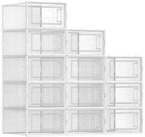 Scaffale modulare con scomparti BOXIFY bianco