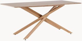 Tavolo effetto legno Piazza, 180 x 90 cm