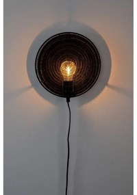 Lampada da parete nera Lea - White Label