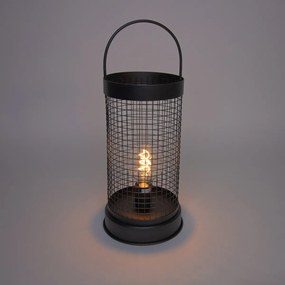 Lampada da tavolo moderna grigia da 52 cm - Horario