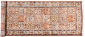 Cashmere Silk Tappeto orientale 310 x 100 Beige (Indian) Annodato A Mano
