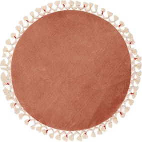 Tappetino per il bagno marrone ø 80 cm Tuft – Foutastic