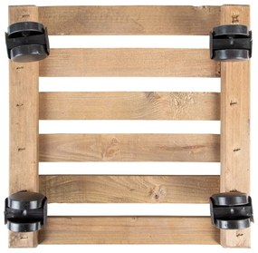 Supporto rotante per vaso in legno (altezza totale 8 cm) Indoor &amp; Outdoor – Esschert Design