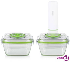 Princess Set Contenitori per Alimenti 2 pz S Trasparenti
