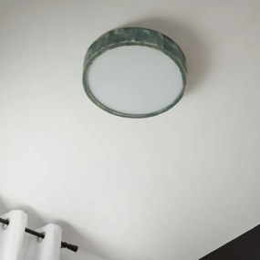 Brilagi - Plafoniera PINO 2xE27/15W/230V pino/verde Ø 37,5 cm