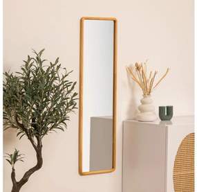 Atmosphera - Specchio da parete KIM 116x35 cm albero di caucciù