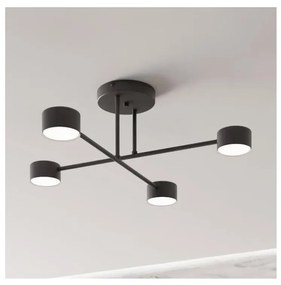 Lampadario a plafone HALO 4xGX53/10W/230V nero