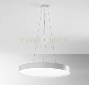 Ava s/m -  lampadario a sospensione bianco a led 3000-4000k 8500-89...