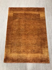 Loribaft Tappeto persiano 140x100 Giallo (Iran) Annodato A Mano