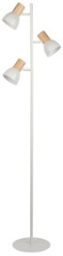 Lampada da terra Venosa in acciaio, H 143 cm, E14 3xMAX15W INSPIRE