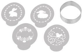 Set di punzoni pasquali e 4 stampini decorativi - Dr. Oetker