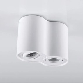 Faretto HADAR 2xGU10/10W/230V bianco