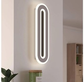 Eglo 901235 - Applique a LED MACCHIONI LED/12W/230V 4000K bianco