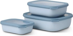 Scatole per alimenti in set da 3 Cirqula - Mepal