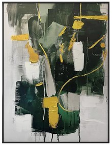 Quadro con elementi dipinti a mano 70x100 cm For – Styler