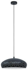 Eglo 98467 - Lampadario a sospensione con filo RAMON 1xE27/28W/230V
