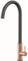 Miscelatore ACQUAMIX 9242 con canna girevole BLACK- COPPER BRONZE 9242MISCINOX.L29